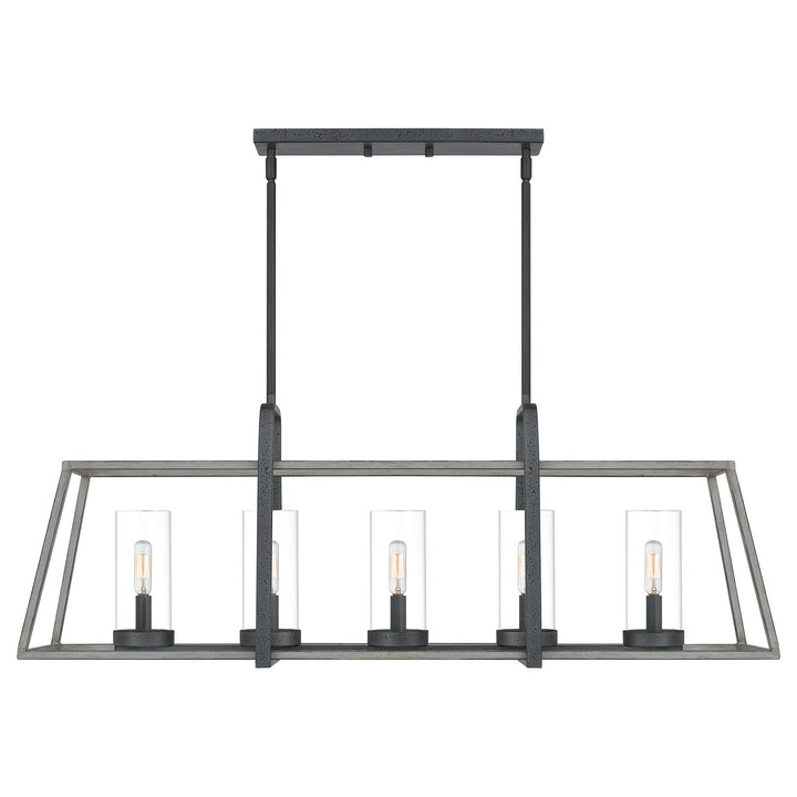 Quoizel Five Light Linear Chandelier