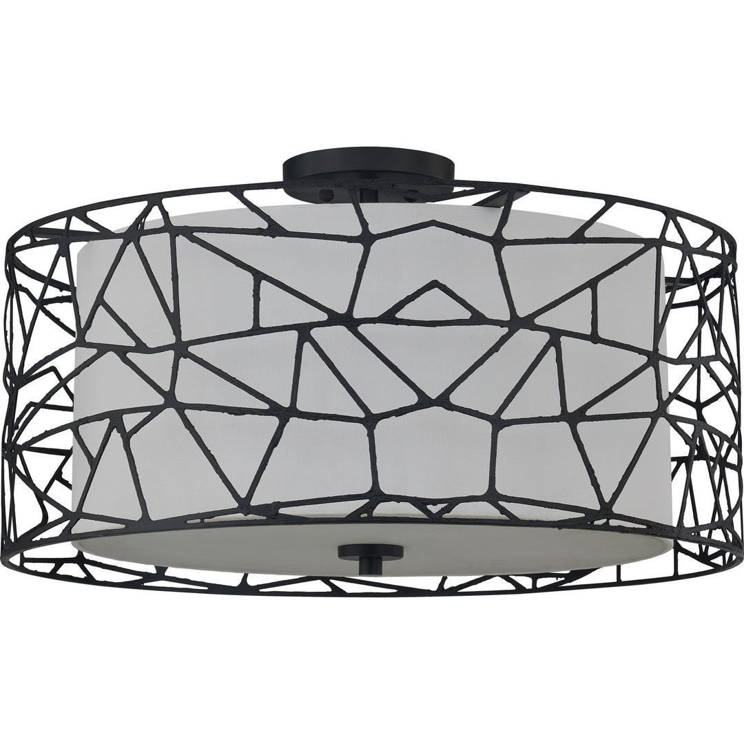 Quoizel Four Light Semi-Flush Mount