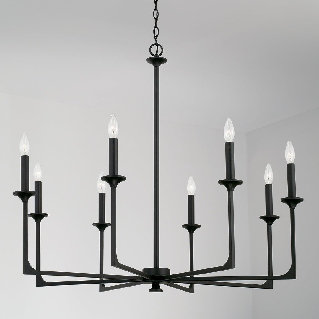 Capital Lighting Eight Light Chandelier