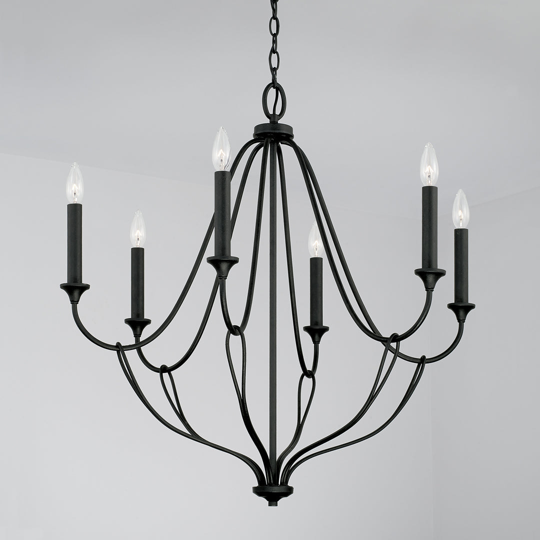 Capital Lighting Six Light Chandelier