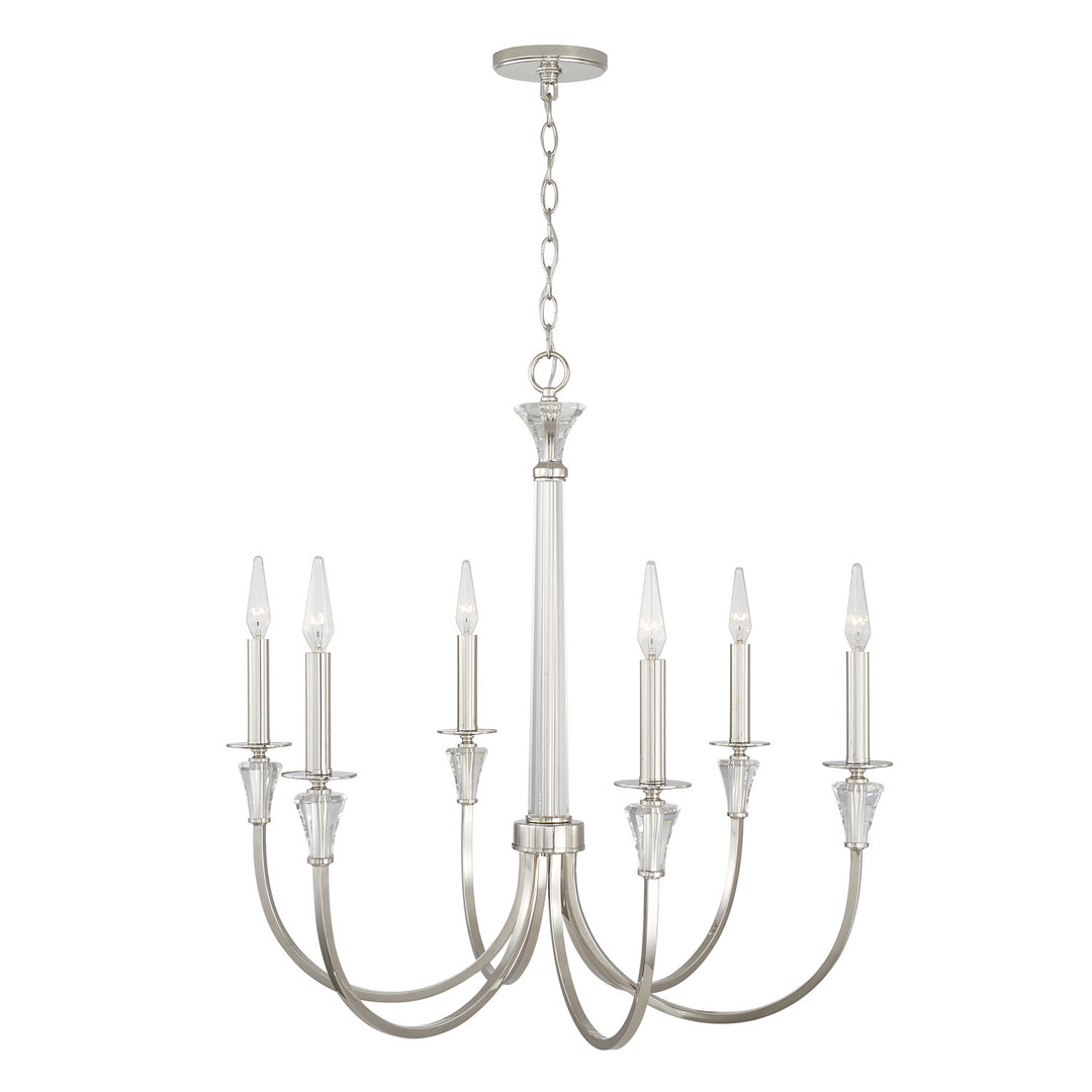 Capital Lighting Six Light Chandelier