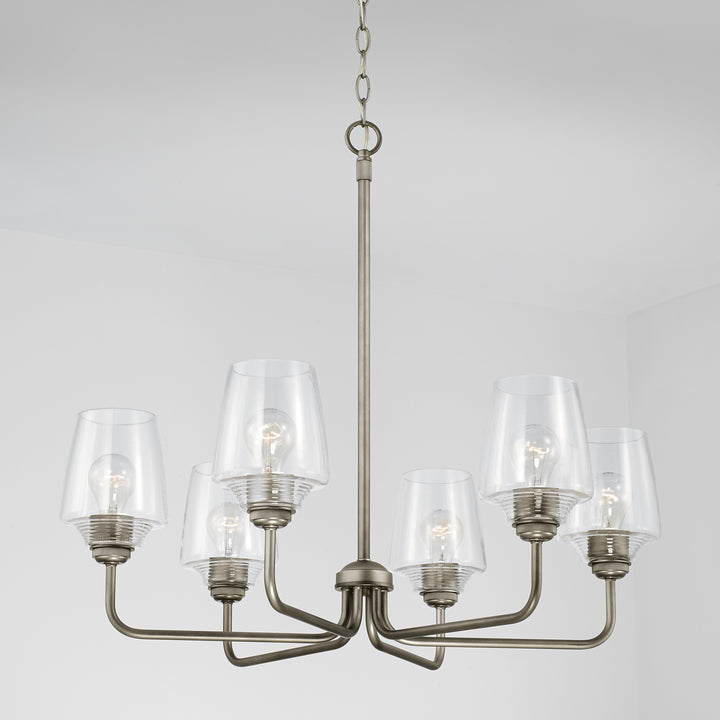 Capital Lighting Six Light Chandelier