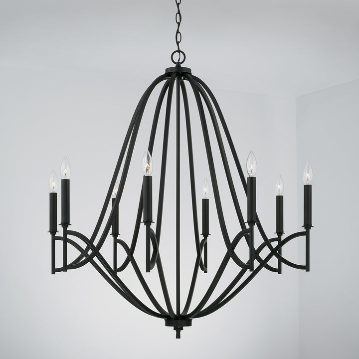 Capital Lighting Eight Light Chandelier