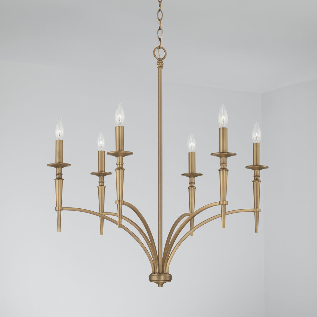 Capital Lighting Six Light Chandelier