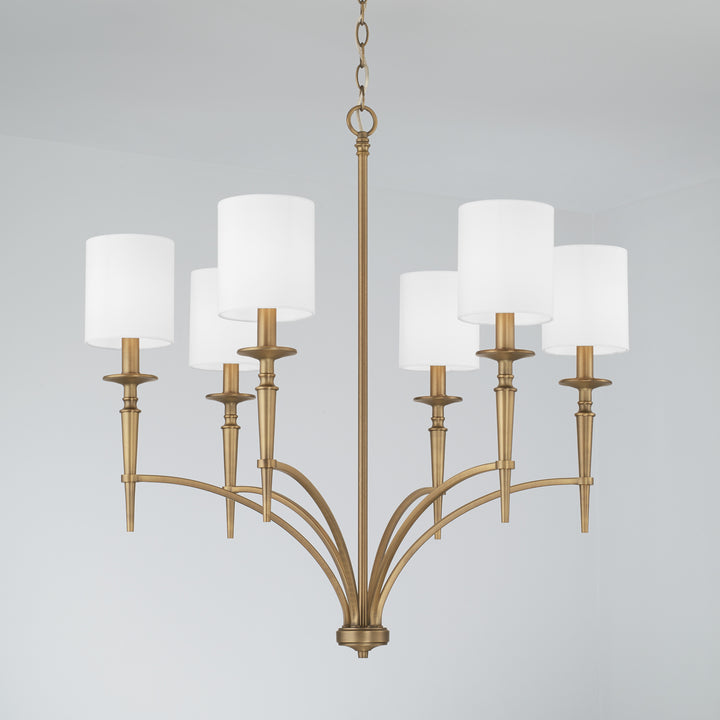 Capital Lighting Six Light Chandelier