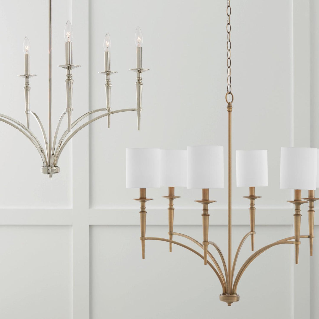 Capital Lighting Six Light Chandelier