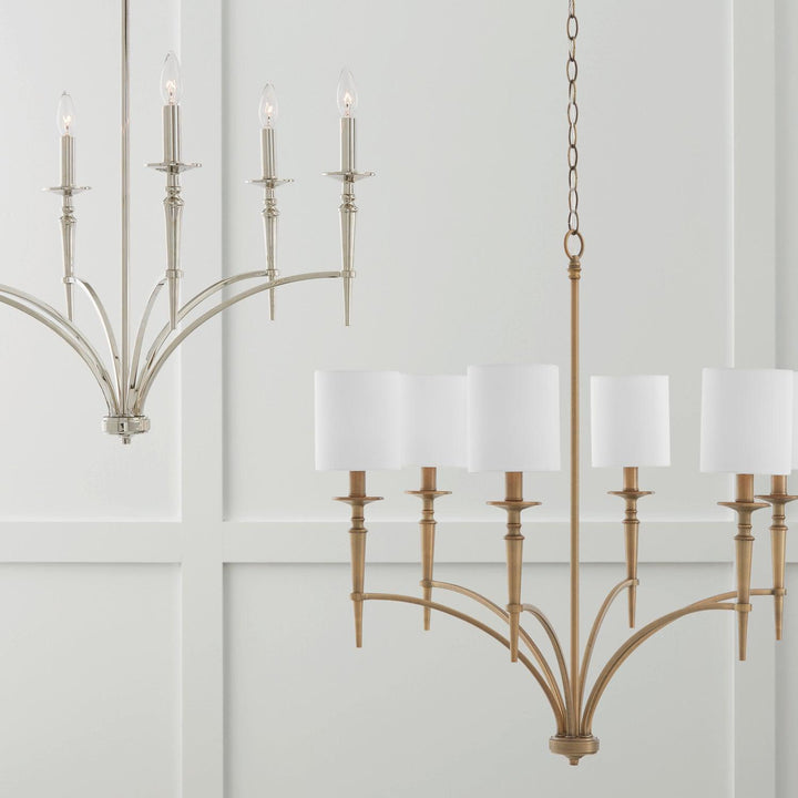 Capital Lighting Six Light Chandelier