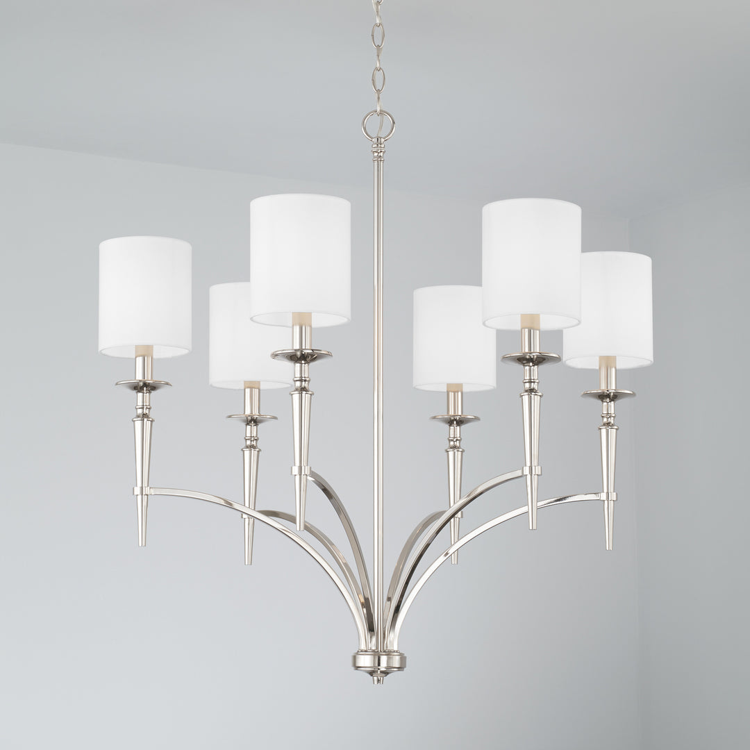 Capital Lighting Six Light Chandelier