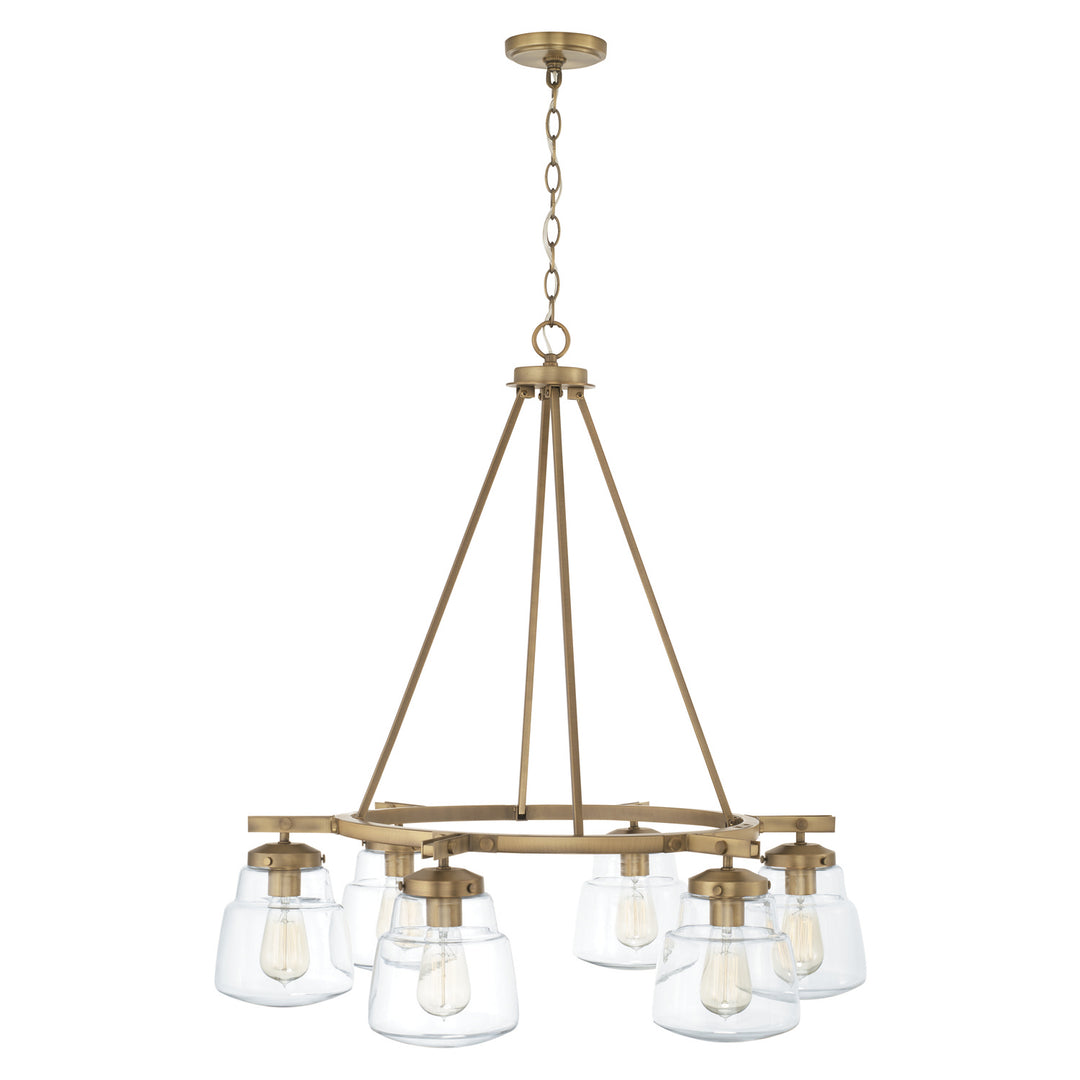 Capital Lighting Six Light Chandelier