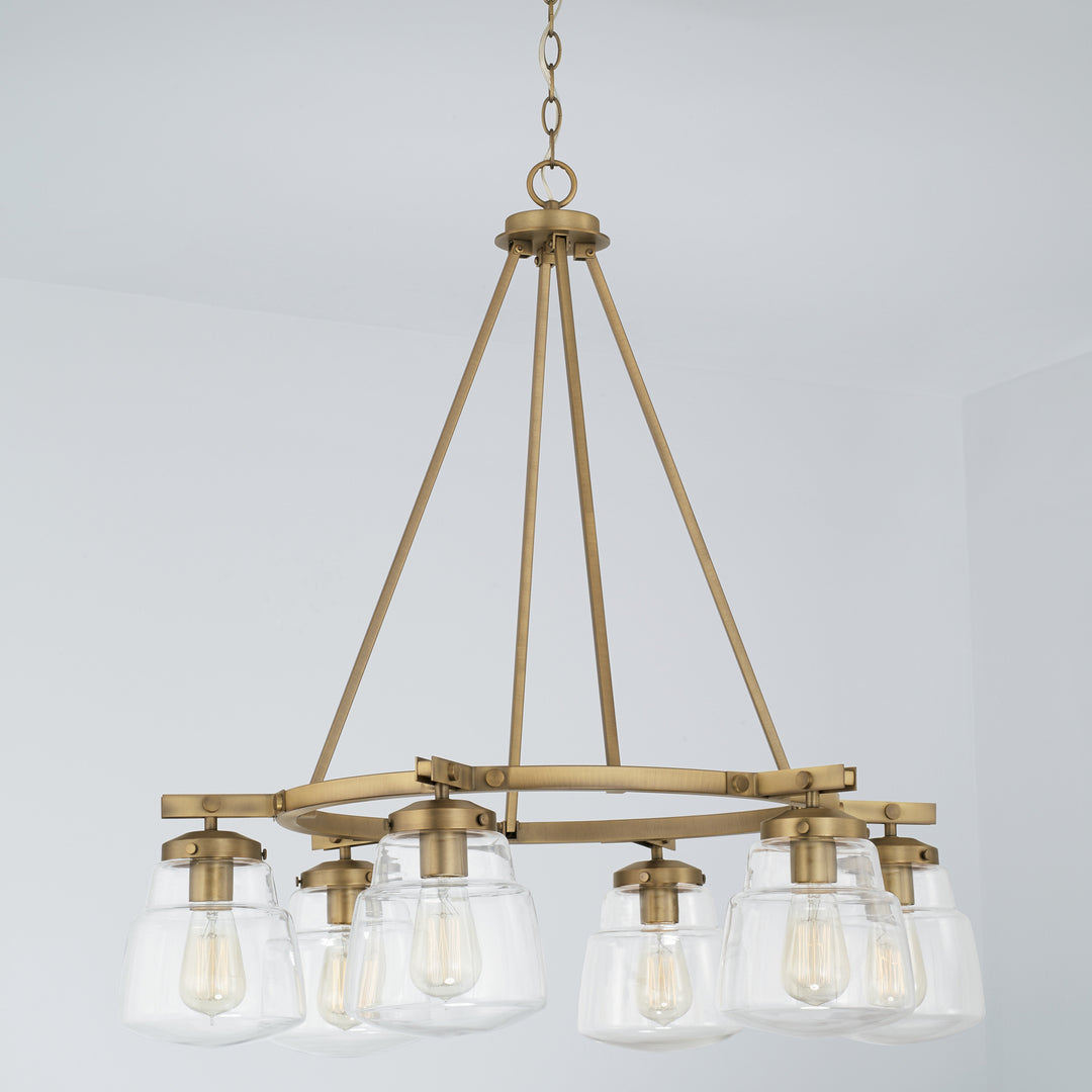 Capital Lighting Six Light Chandelier