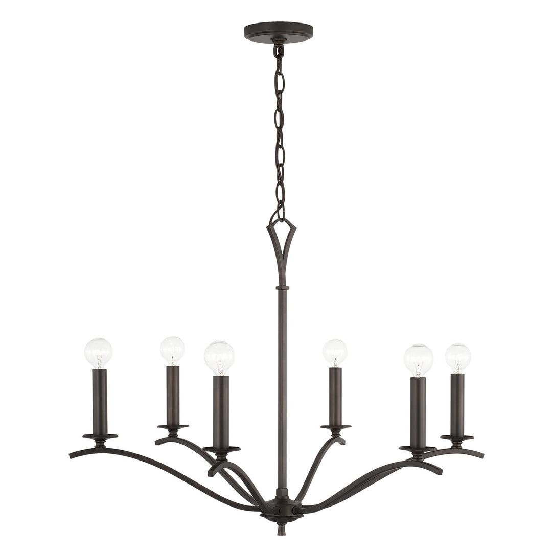 Capital Lighting Six Light Chandelier