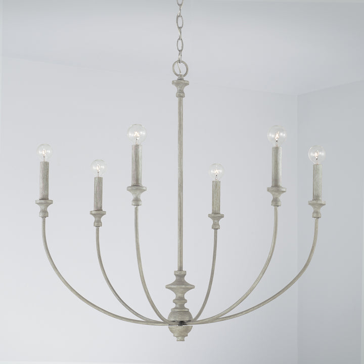 Capital Lighting Six Light Chandelier