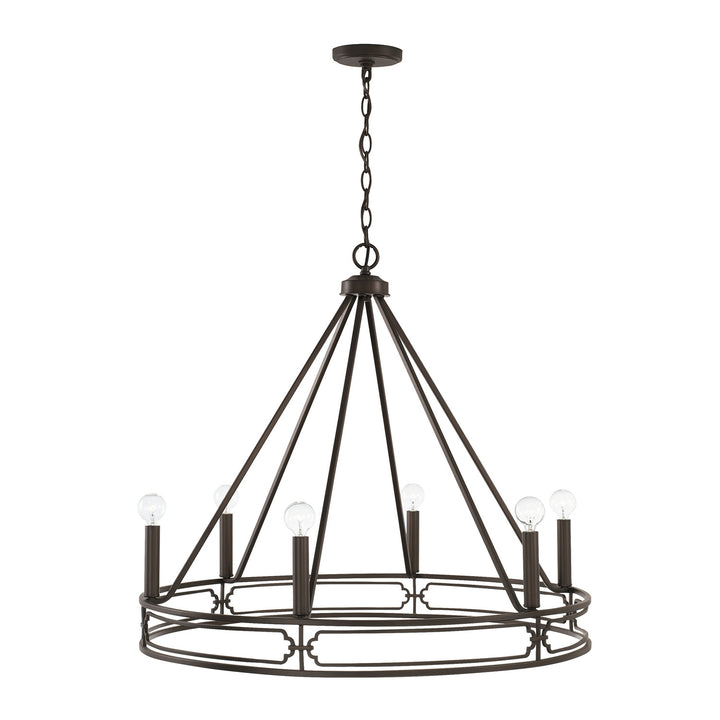 Capital Lighting Six Light Chandelier