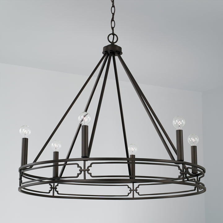 Capital Lighting Six Light Chandelier