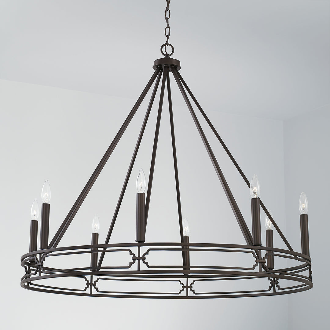 Capital Lighting Eight Light Chandelier