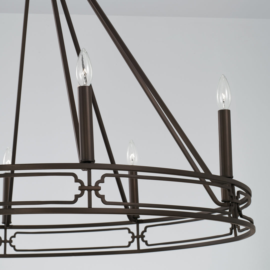 Capital Lighting Eight Light Chandelier