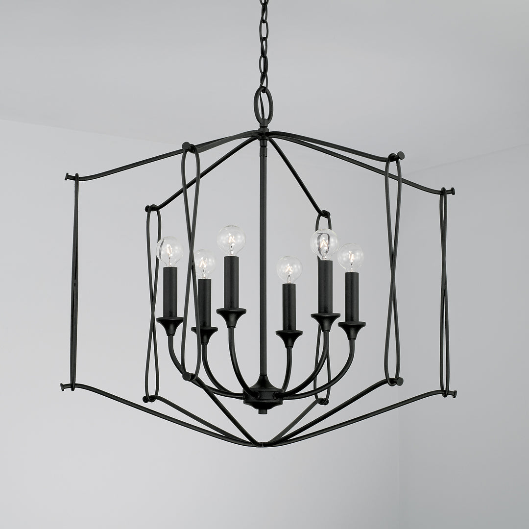 Capital Lighting Six Light Foyer Pendant