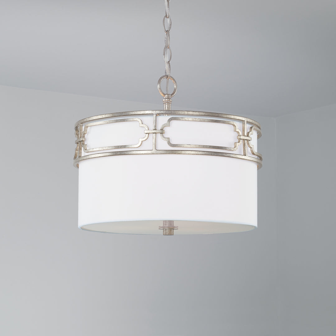 Capital Lighting Three Light Semi-Flush Mount