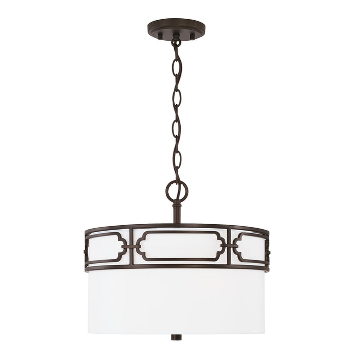 Capital Lighting Three Light Semi-Flush Mount