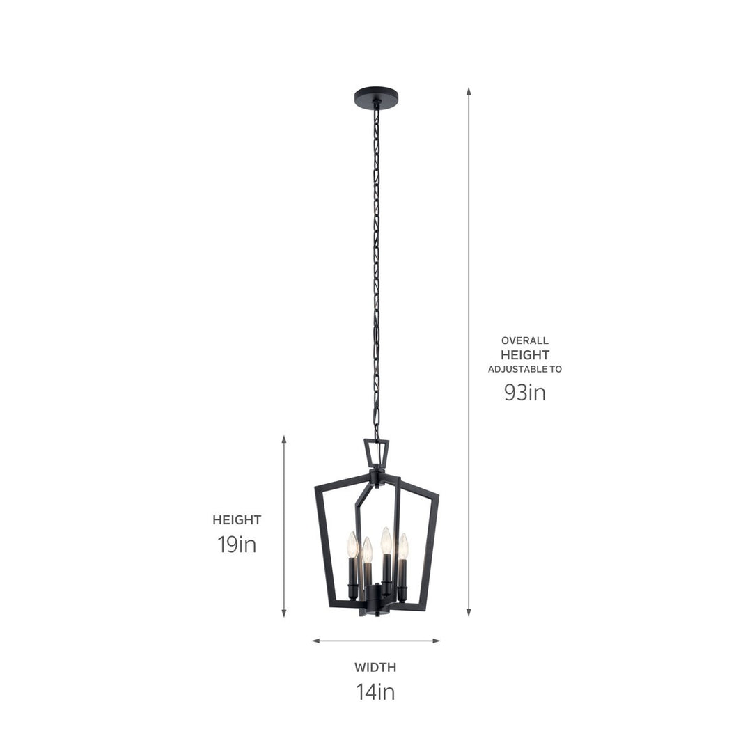 Kichler Four Light Pendant