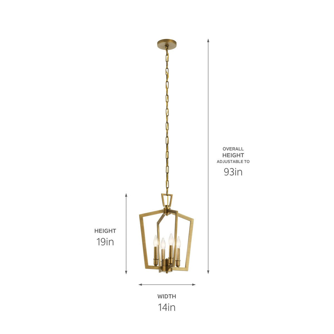 Kichler Four Light Pendant