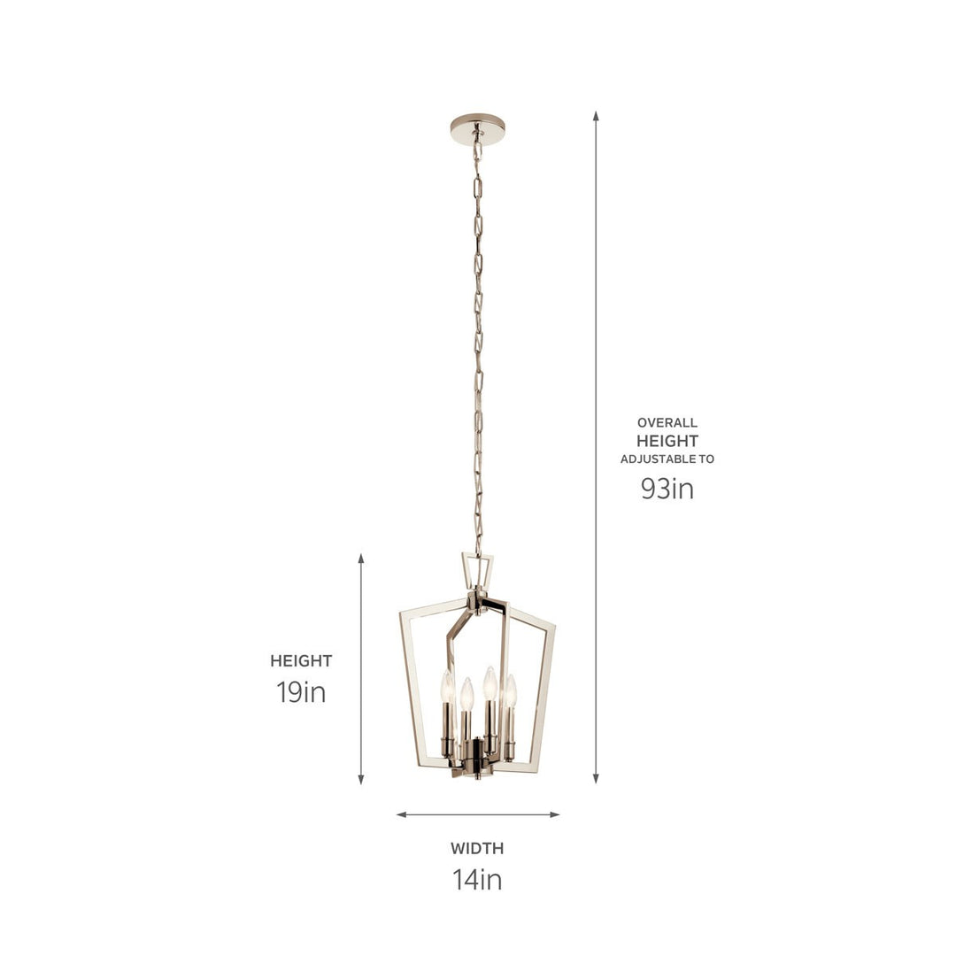 Kichler Four Light Pendant