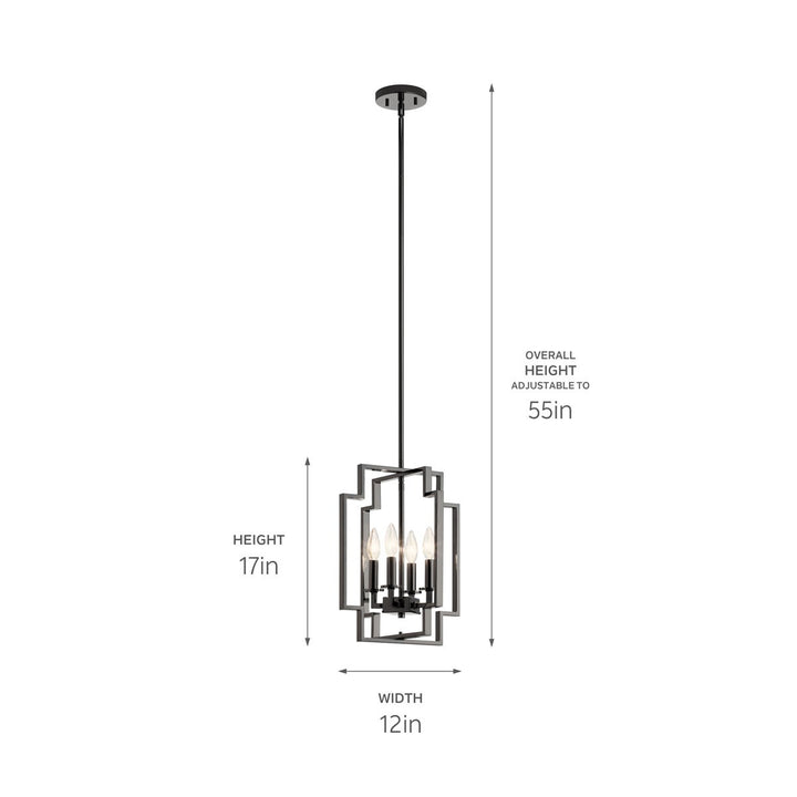 Kichler Four Light Pendant