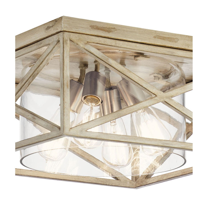 Kichler Four Light Flush Mount