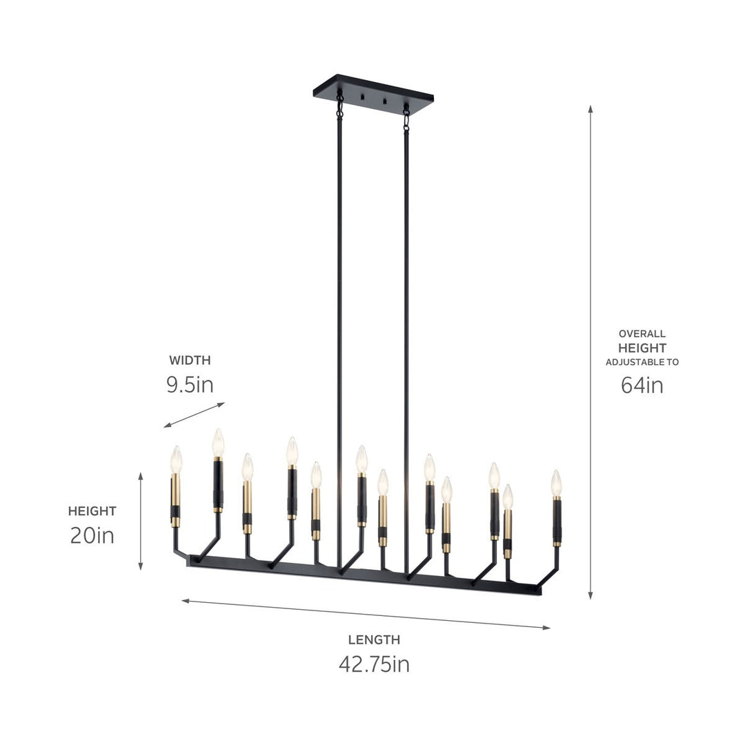 Kichler 12 Light Chandelier