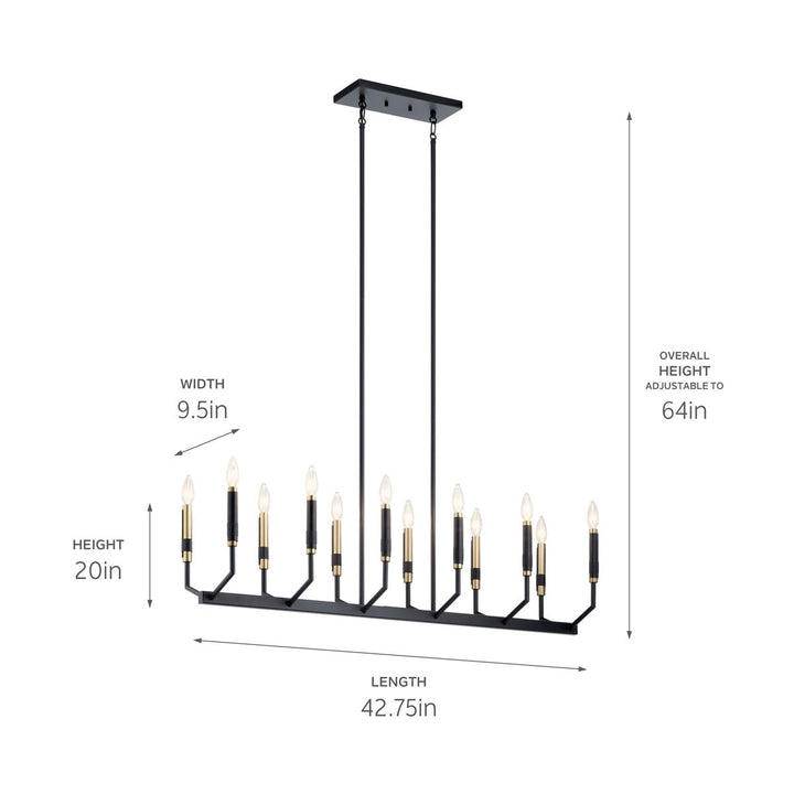 Kichler 12 Light Chandelier