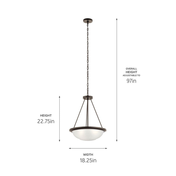 Kichler Three Light Pendant