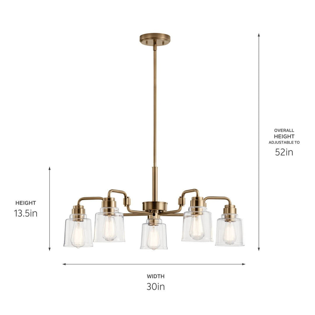 Kichler Five Light Chandelier