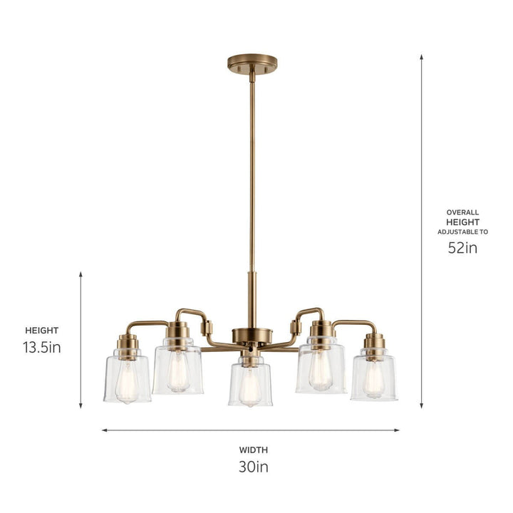 Kichler Five Light Chandelier