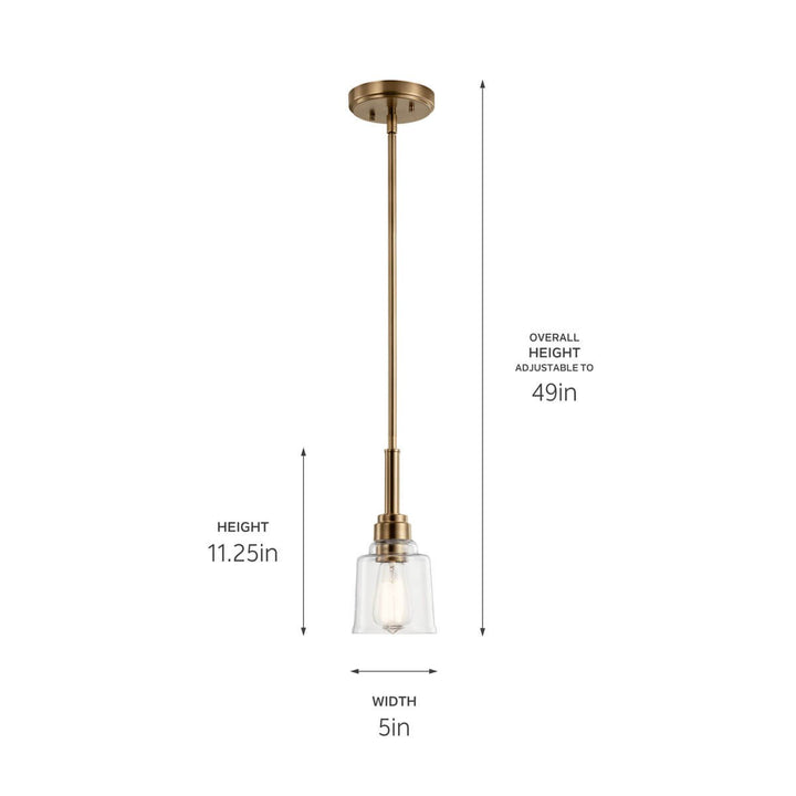 Kichler One Light Mini Pendant