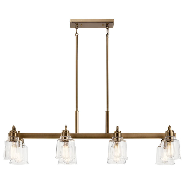 Kichler Eight Light Linear Chandelier