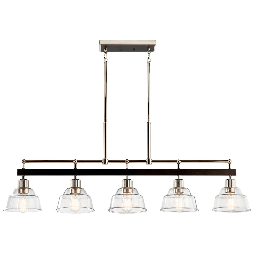 Kichler Five Light Linear Chandelier