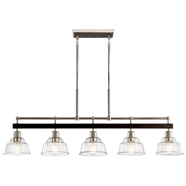 Kichler Five Light Linear Chandelier