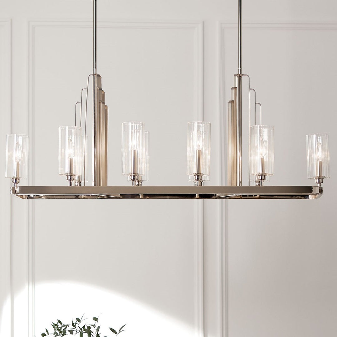 Kichler Ten Light Linear Chandelier