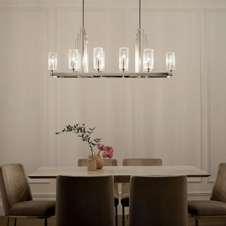 Kichler Ten Light Linear Chandelier