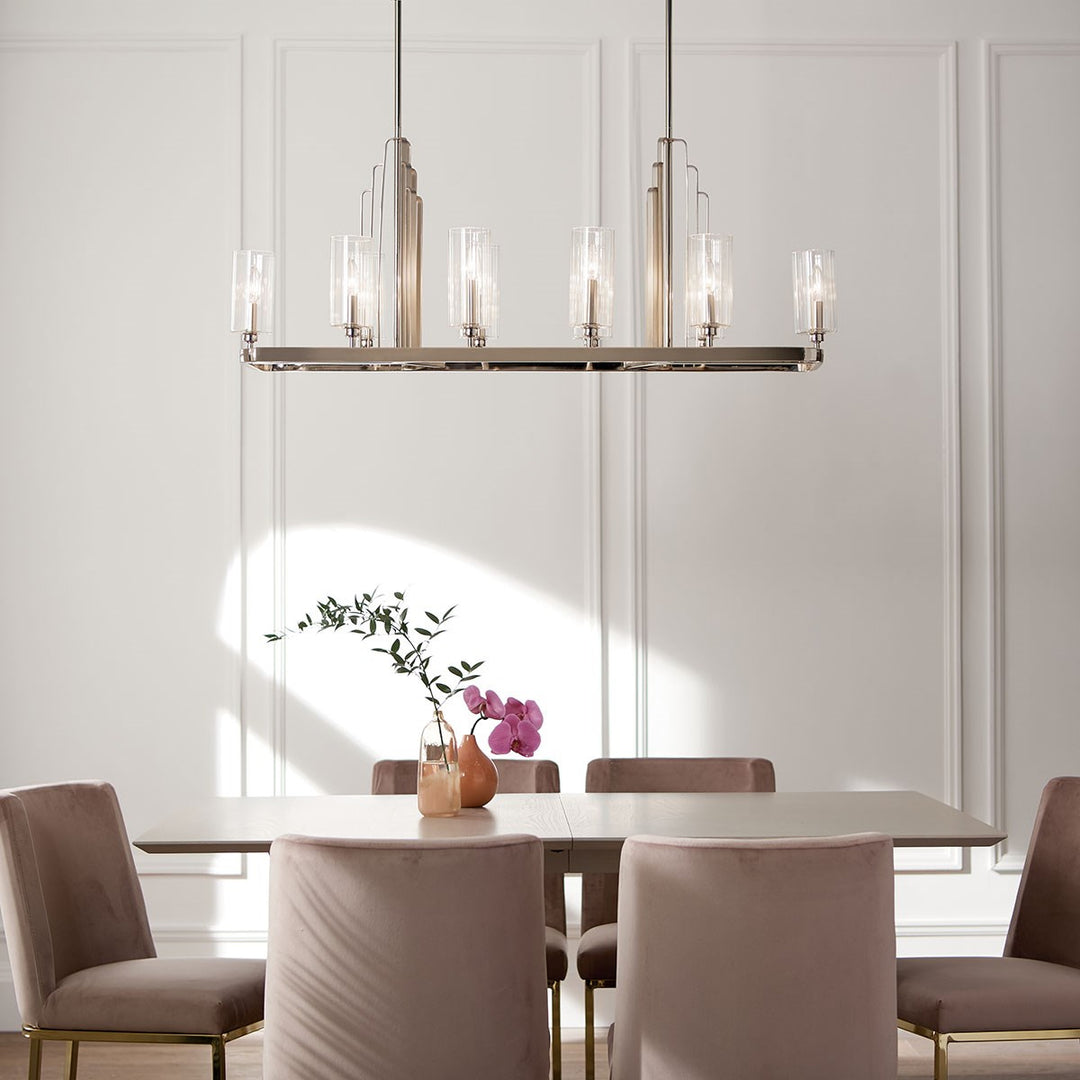 Kichler Ten Light Linear Chandelier