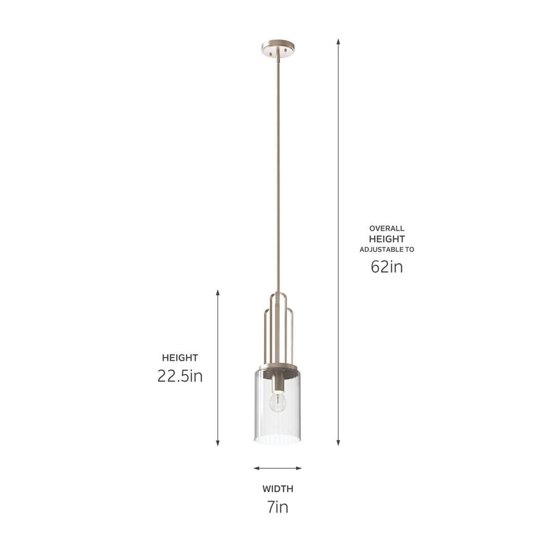 Kichler One Light Mini Pendant