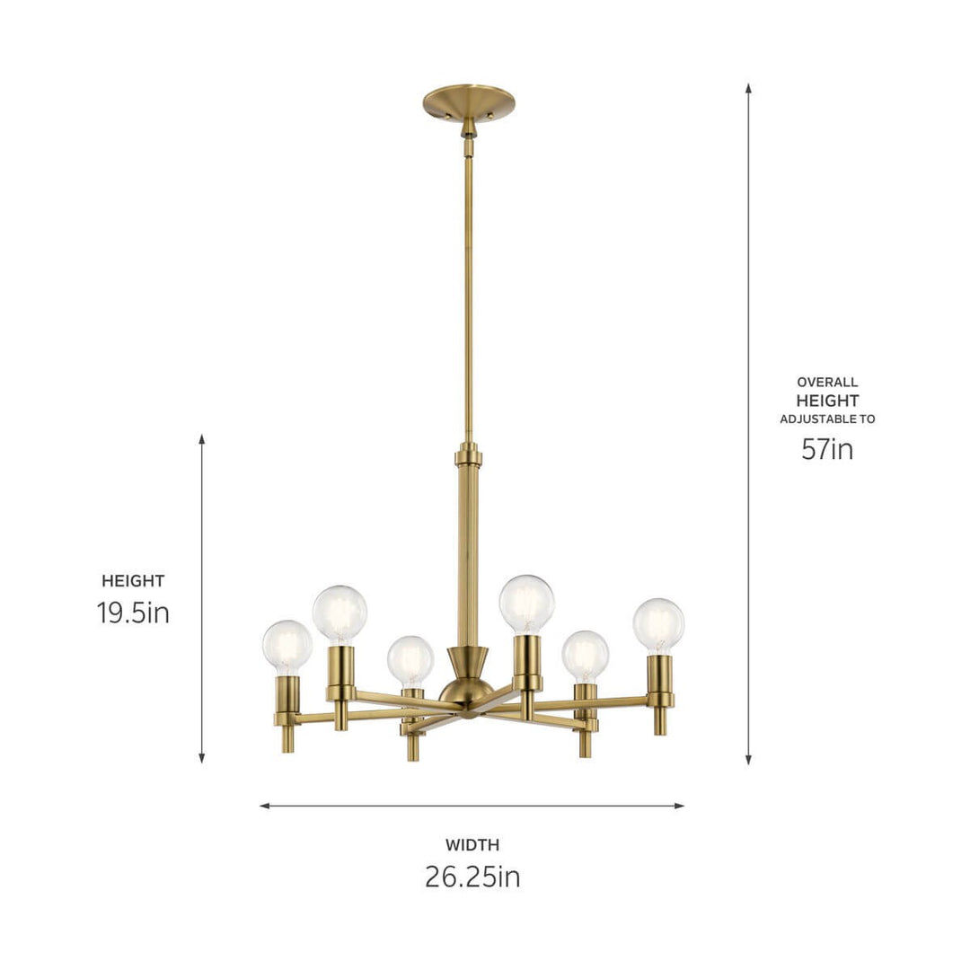 Kichler Six Light Chandelier