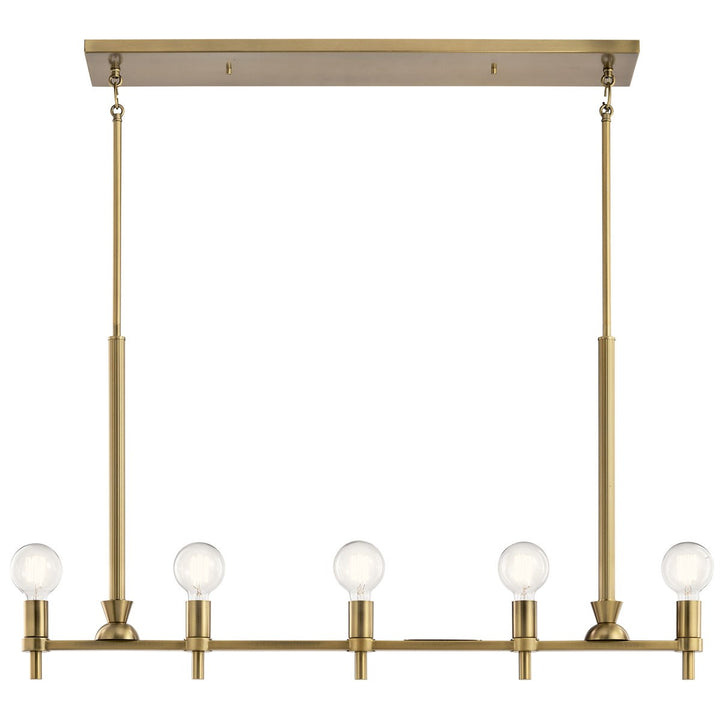 Kichler Five Light Linear Chandelier