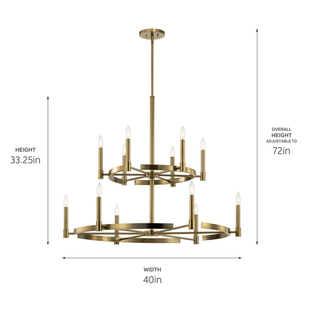 Kichler 12 Light Chandelier