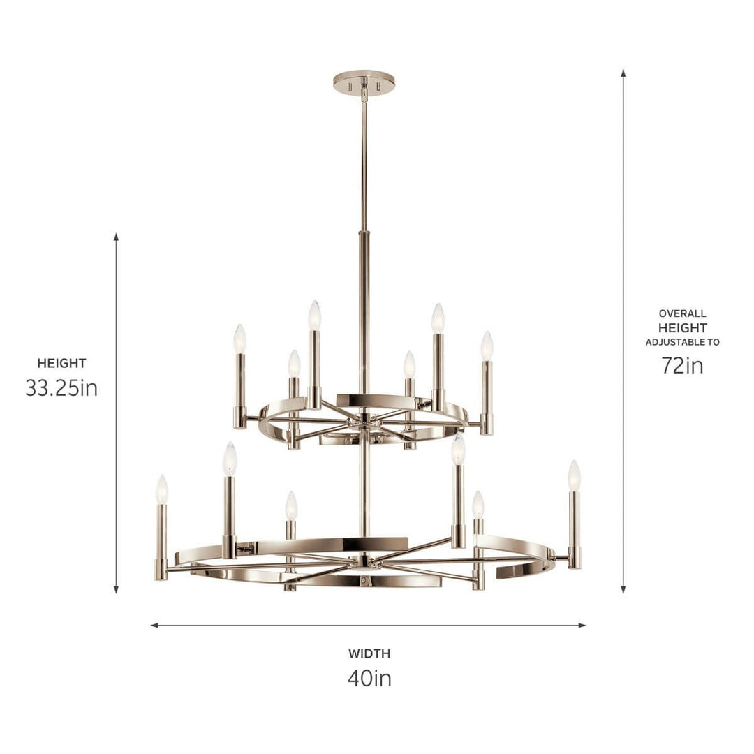 Kichler 12 Light Chandelier