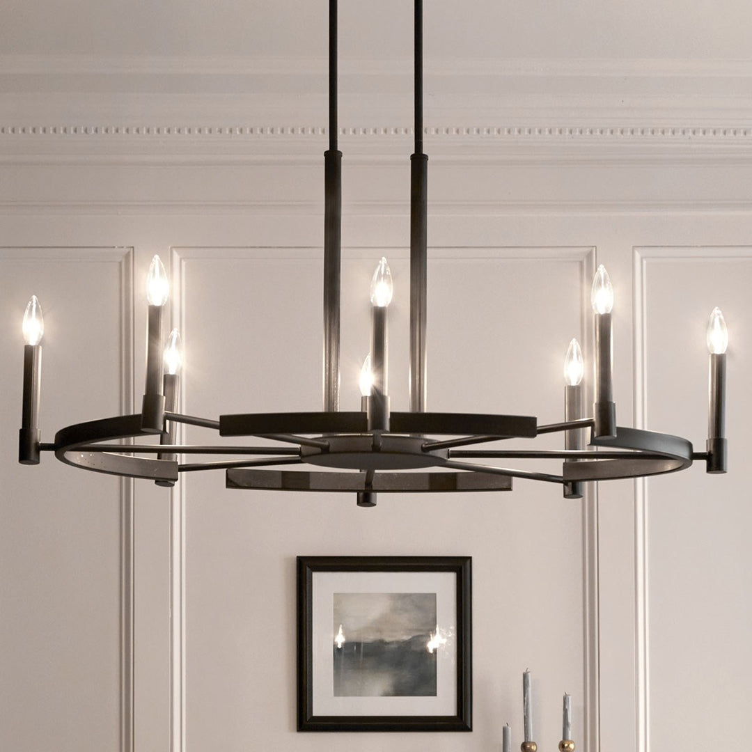 Kichler Eight Light Chandelier