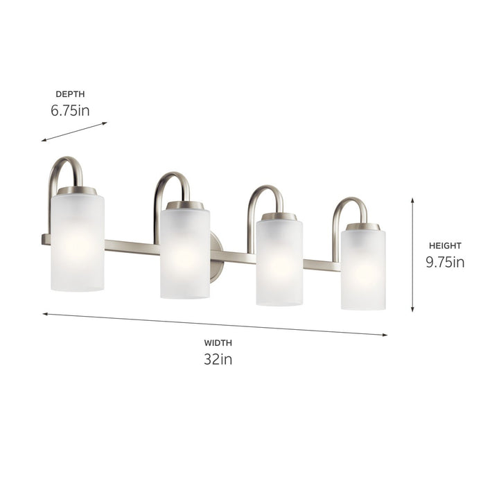 Kichler Four Light Bath