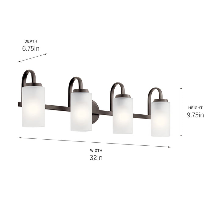 Kichler Four Light Bath