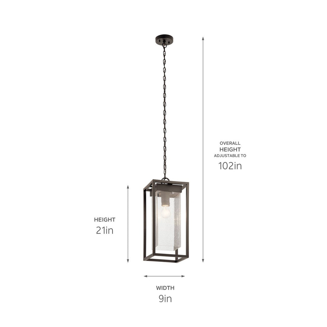 Kichler One Light Outdoor Pendant