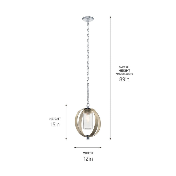 Kichler One Light Outdoor Pendant